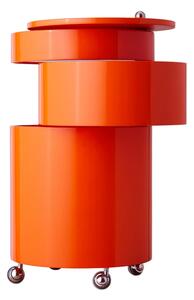 Verpan - Barboy High Gloss Stolik Pomarańczowy