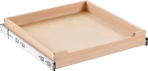Drewniany organizer do szuflad - Wysuwany organizer do szafki dolnej 508x533x76 mm - Oszczędność miejsca dzięki drewnianym organizerom