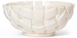 Ferm LIVING - Plait Miska Ø24 Off-White