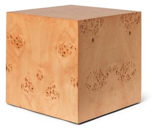 Ferm LIVING - Burl Cube Stolik Natural