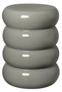 Blomus - Toru Ceramic Stołek Round Elephant Skin