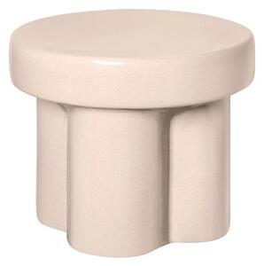 Blomus - Toru Ceramic Stołek Lily Biały