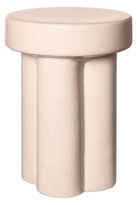 Blomus - Toru Ceramic Stołek Big Lily Biały