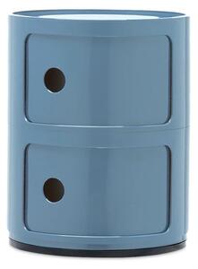 Kartell - Componibili 2 Stolik Sky Niebieski