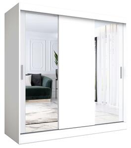 Szafa przesuwna biały mat 200 cm H2-P01