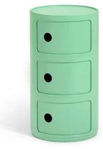 Kartell - Componibili Bio 3 Stolik Green