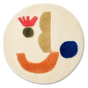 Ferm LIVING - Panto Tufted Dywanik Small Off-White
