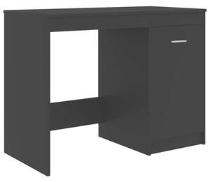 Biurko, czarne, 100x50x76 cm, materiaÅ drewnopochodny