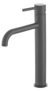 Bateria sztorcowa umywalkowa GranMaster, Arcus, wysoka, czarna 1 szt