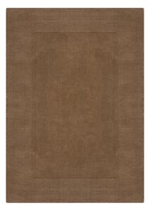 Brązowy dywan wełniany 160x230 cm – Flair Rugs