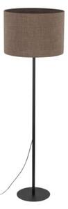 Lampa podłogowa TK Lighting EARTH 16013 czarno-brązowa 165 cm E27 nowoczesna do salonu, sypialni i biura IP20