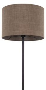 Lampa podłogowa TK Lighting EARTH 16013 czarno-brązowa 165 cm E27 nowoczesna do salonu, sypialni i biura IP20