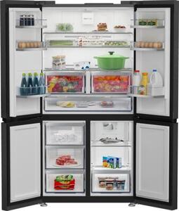 Lodówka BEKO bPro700 GN1426240ZDXBRN Multidoor HarvestFresh 182cm Ciemny Inox