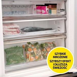 Lodówka BEKO bPro700 GN1426240ZDXBRN Multidoor HarvestFresh 182cm Ciemny Inox