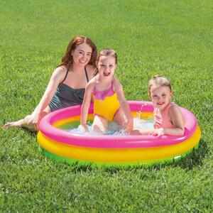 INTEX Dmuchany basen dla dzieci Sunset, 3 obręcze, 114x25 cm