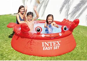 INTEX Nadmuchiwany basen Easy Set w kształcie kraba, 183x51 cm