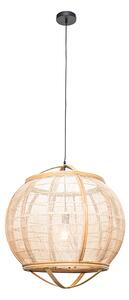 Orientalna lampa wisząca brązowa 58 cm - Pascal Oswietlenie wewnetrzne