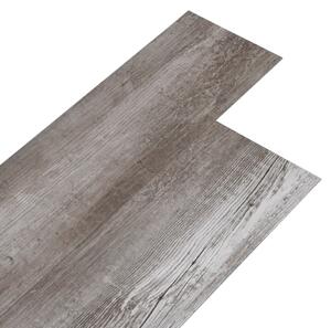 Panele podłogowe PVC, 5,02 m², 2 mm, samoprzylepne, matowy brąz