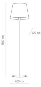 Lampa stojąca podłogowa CHICAGO E27 15W TK-Lighting 5151
