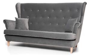 EMWOmeble Sofa wypoczynkowa trzyosobowa w stylu skandynawskim