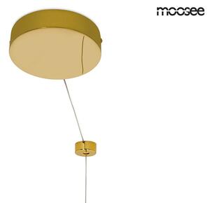 EMWOmeble MOOSEE lampa wisząca RING LUXURY 90 złota - LED, chromowane złoto
