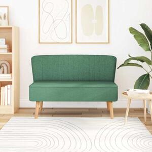 Sofa 117x55,5x77 cm, zielony materiaÅ