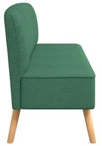 Sofa 117x55,5x77 cm, zielony materiaÅ