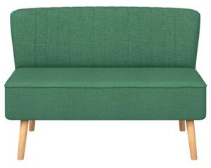 Sofa 117x55,5x77 cm, zielony materiaÅ