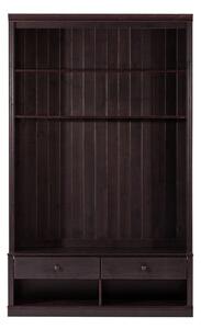 Brązowy zestaw pod TV z litego drewna sosnowego 140x223 cm Anita – Støraa