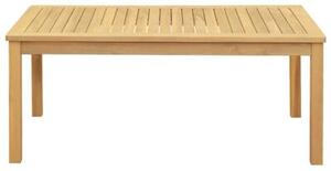 Rustykalny stolik kawowy z litego drewna akacjowego 110 cm