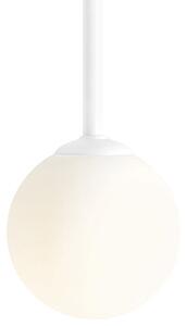 Biały plafon Pinne lampa sufitowa kula 1-punktowa nad stół
