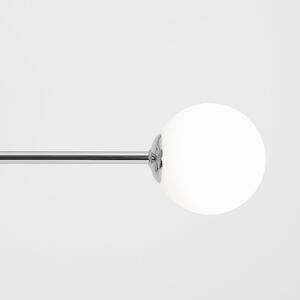 Lampa wisząca Pure 2-punktowe kule balls do jadalni chrom