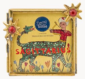 Oprawiony druk cyfrowy Zodiac Sagittarius