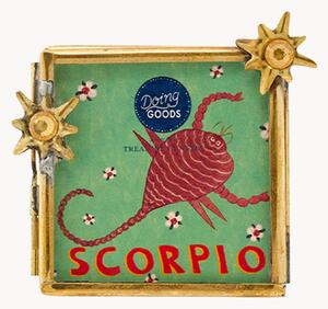 Oprawiony druk cyfrowy Zodiac Scorpio