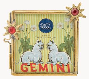Oprawiony druk cyfrowy Zodiac Gemini