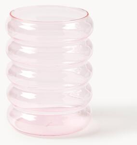 Komplet szklanek z borokrzemowego szkła dmuchanego Bubbly, 4 elem