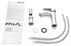 Bateria umywalkowa FALA Steely 3 75803 Inox