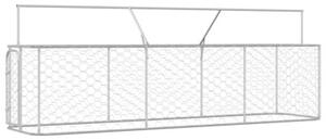 Kojec dla psa z zadaszeniem, 400 x 100 x 150 cm