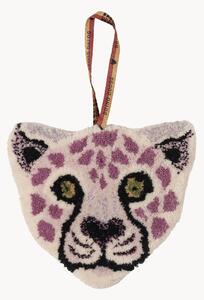 Dekoracja wisząca z wełny Lilly Leopard