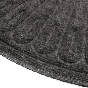 Wycieraczka MULTIDECOR Contours Halfmoon Szary 60 x 90 cm