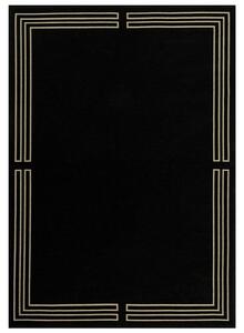 MebleMWM Dywan ROYAL Black | Łatwoczyszczący | Czarny