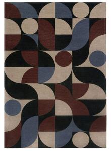 MebleMWM Dywan nowoczesny DECO Blue Copper | Łatwoczyszczący