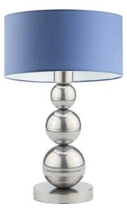 Lampka nocna na biurko lampa biurkowa LED z abażurem walec 30cm BUBBLE