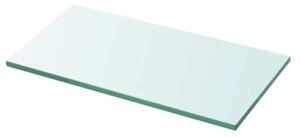 Półki, 2 szt., panel z przezroczystego szkła, 20 x 30 cm