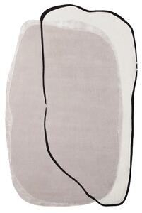 MebleMWM Dywan owalny z wełną SPOT Beige | 160x230 | Beżowy