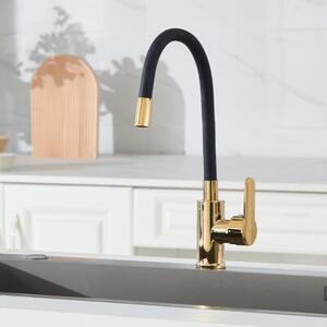 Bateria kuchenna HYDROSAN DAX-BL-GL Czarny / Złoty