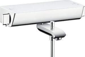 Hansgrohe Ecostat Select, Umywalki, Chrom, Biały