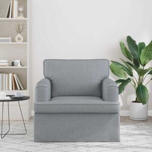 Nowoczesna moduÅowa kanapa jasnoszara z ergonomiczny designem do salonu i sypialni