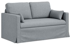 Nowoczesna sofa moduÅowa w kolorze jasnoszarym z ergonomicznym wsparciem