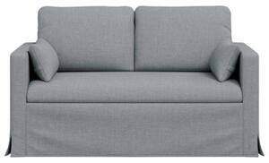 Nowoczesna sofa moduÅowa w kolorze jasnoszarym z ergonomicznym wsparciem